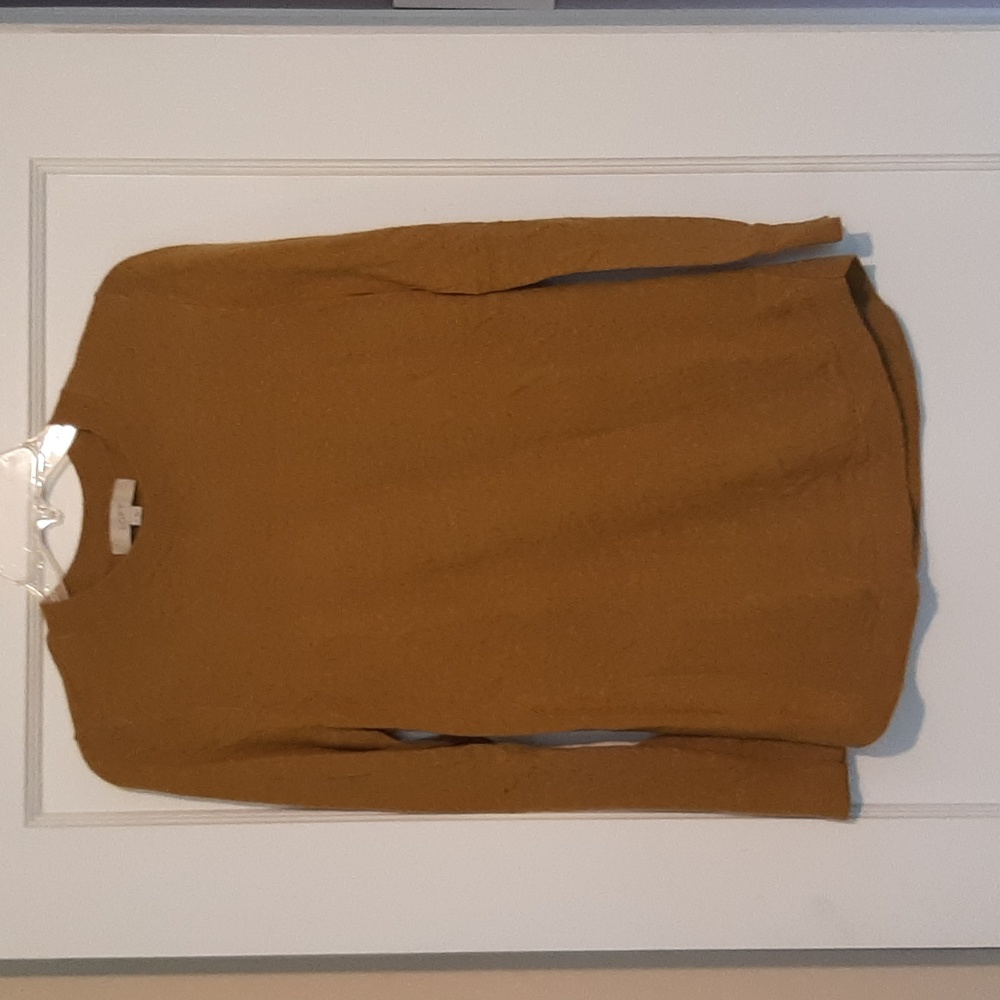 LOFT Golden Sweater Medium